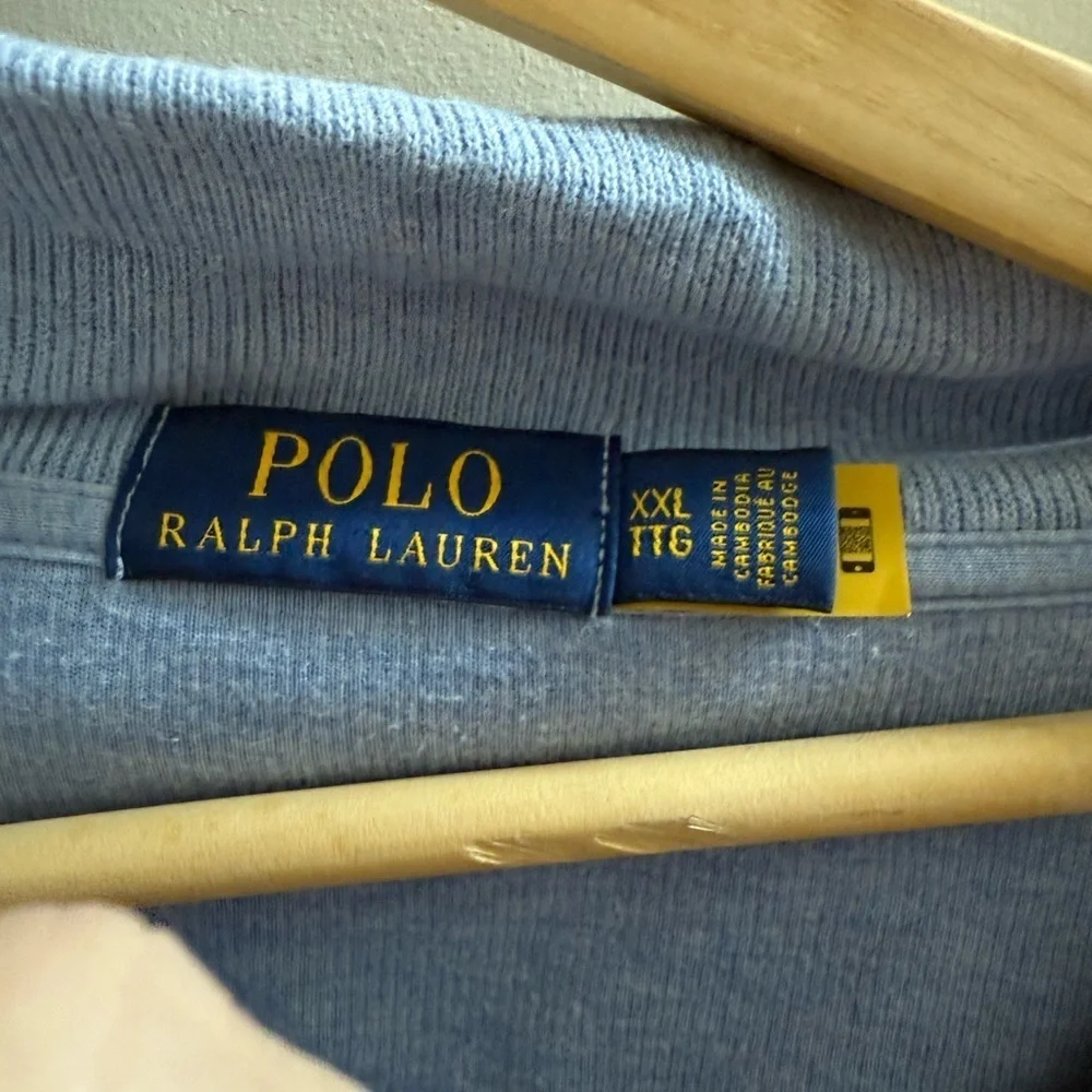 Polo Ralph Lauren Long Sleeve 1/4 Zip Shirt